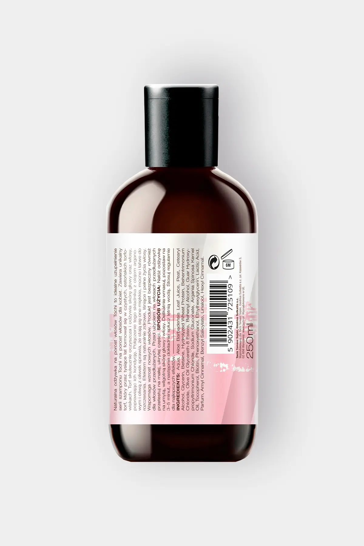 Odżywka na porost włosów <br>z olejem arganowym i oliwą z oliwek - obrazek 2