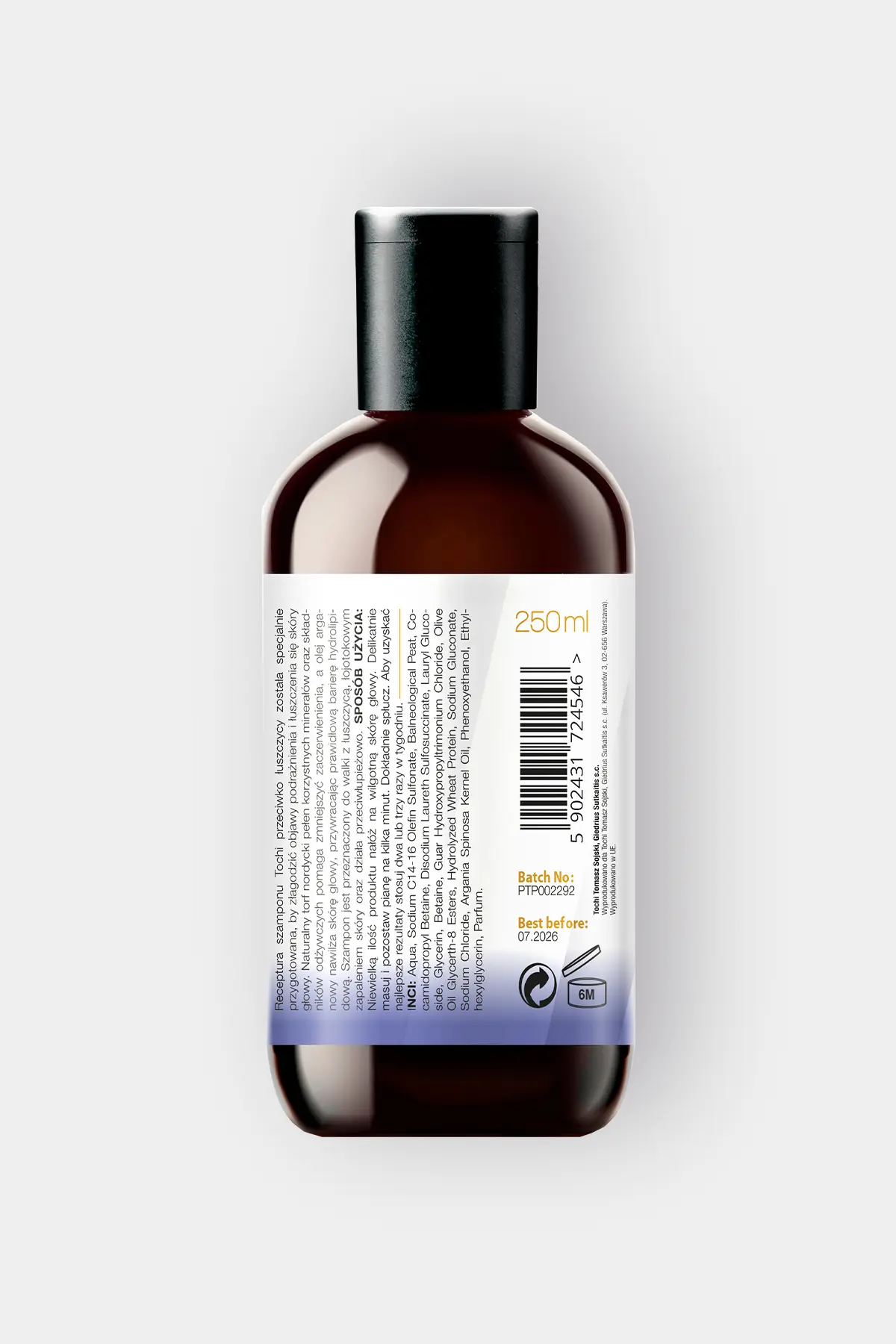 Łuszczyca Szampon 1 Siła: <br>Łagodny z olejem arganowym - obrazek 2